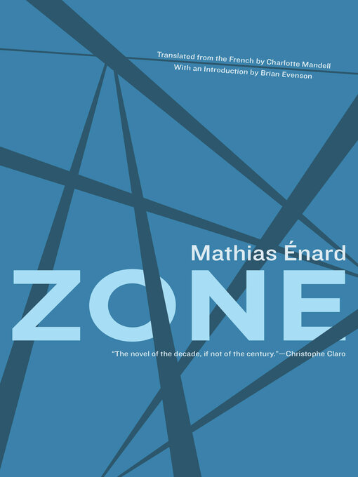 Title details for Zone by Mathias Énard - Available